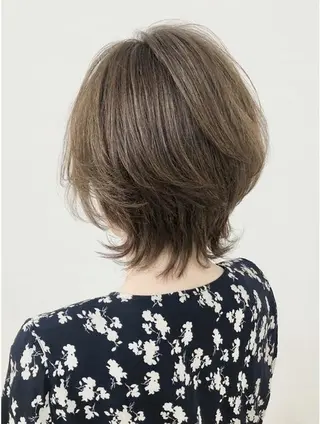 ショート カラー 再現性ショートボブ 木又克美のヘアスタイル