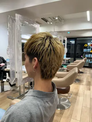 ショート メンズ 渡辺 大輝 メンズパーマのヘアスタイル