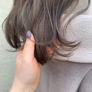 ロング カラー 韓国×巻ける髪質改善 💍maki💍のヘアスタイル