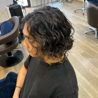 ミディアム 🎀ハイトーン/ 艶カラー/夕月🎀のヘアスタイル