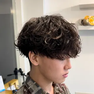 パーマ メンズ 🔥メンズ特化🔥 永瀬椋のヘアスタイル