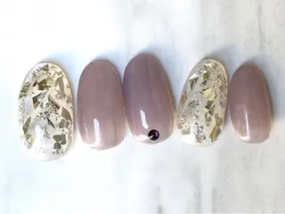 ロング ネイルPetit Ribbonのネイルデザイン