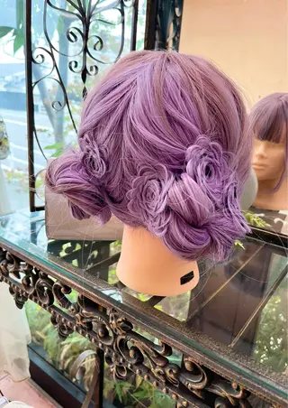 ヘアアレンジ MIZUKI🫧ྀི 韓国ヘアAFLOATのヘアスタイル