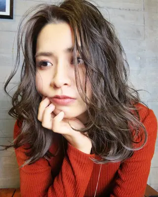 セミロング 斉藤 潤一のヘアスタイル