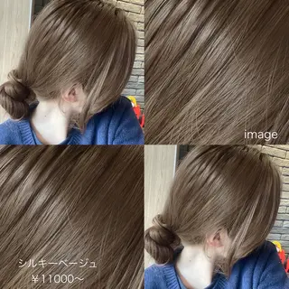 ミディアム 伊藤 りいなのヘアスタイル