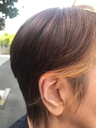 ショート カラー 桧山 真のヘアスタイル