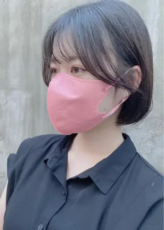 ショート 🎀ブリーチなし 透明感🎀yuhiのヘアスタイル