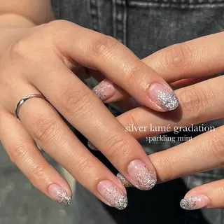 ネイル sparkling mint【スパークリングミント】所属・natsuki 🎀💎モデル様募集のネイルデザイン