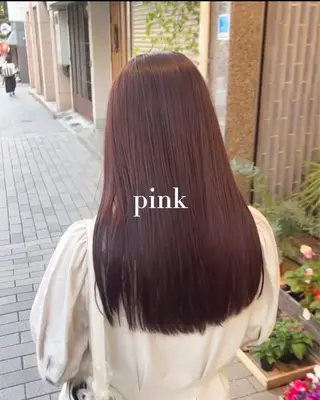 ロング カラー little×PORTO 元町店所属・藤本 あさひのヘアスタイル