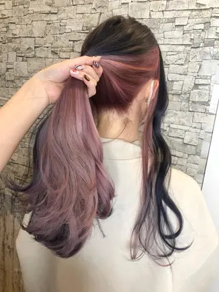 ロング L'wis所属・🪄🫧ハイトーン/ 乙津茜🐰L'wisのヘアスタイル