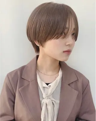 ショート 岡部 ひな/銀座のヘアスタイル