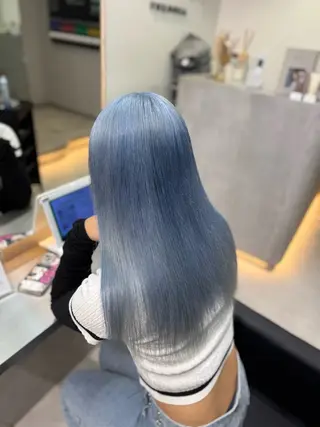 ロング カラー Lapis シオンのヘアスタイル