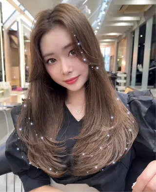 ロング カラー 名古屋/髪質改善/ 透明感SHIZUKAのヘアスタイル