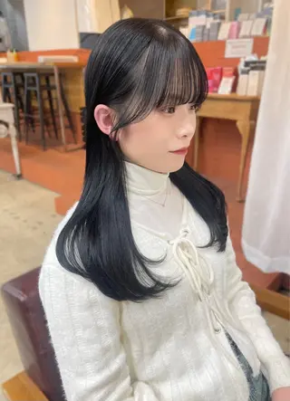 セミロング ショート/レイヤー カット/ミサキ💐のヘアスタイル