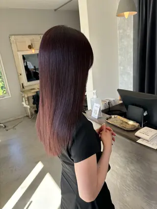 カラー Matsubara asuka  ☪︎のヘアスタイル