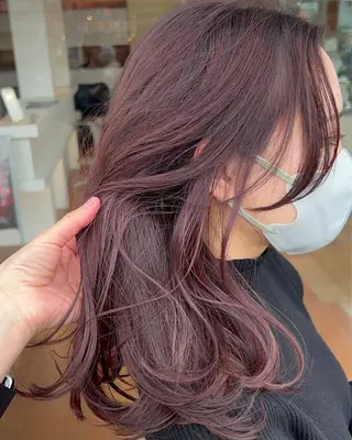 セミロング カラー OXCREATION Yukiのヘアスタイル
