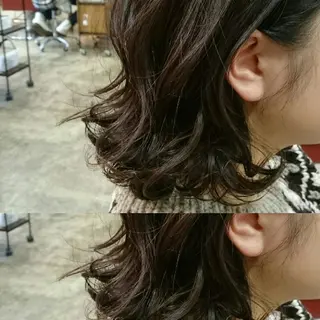 カラー ミディアム RITA Hairs所属・Kawamoto Shinyaのヘアスタイル