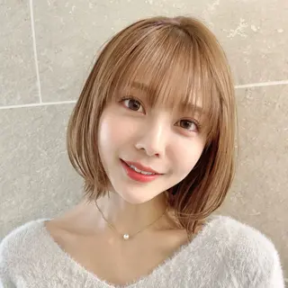 ショート レイヤーカット/韓国 /伊藤 怜のヘアスタイル