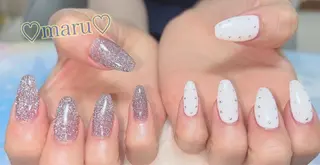 ネイル まるみ♡8/25- 31お休み🙇‍♀️のネイルデザイン
