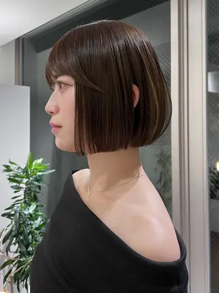 ショート ボブ/レイヤーカット /表参道 yunaのヘアスタイル