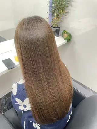 ロング カラー Blue所属・韓国ヘア🇰🇷 りさのヘアスタイル