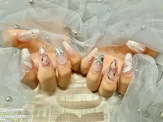 ネイル ラッキースター 大人気店のネイルデザイン