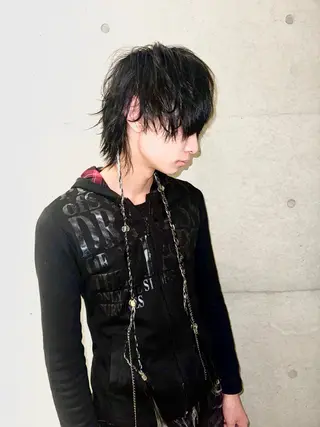 メンズ デザインカラー⭐︎★ 🐆hyoma🐆のヘアスタイル