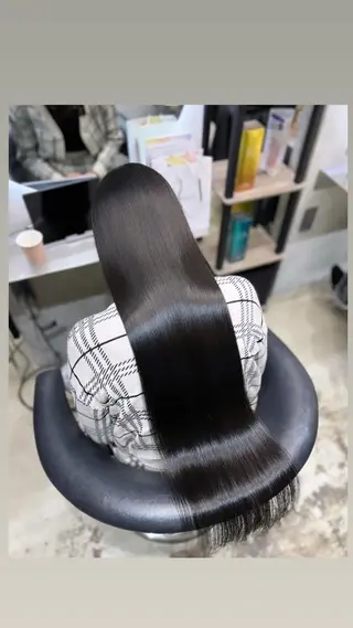 ロング カラー etora 渋谷所属・ワンホンヘア🇨🇳 髪質改善/itaruのヘアスタイル