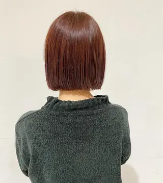 ミディアム ハイトーン/ 髪質改善/ヒロタリカのヘアスタイル