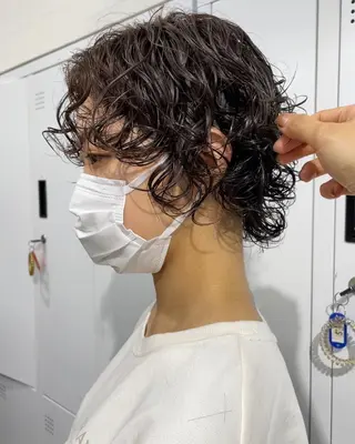 ショート パーマ U-topia/店長 小島優史のヘアスタイル
