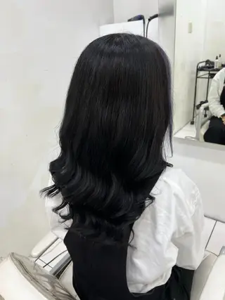 ロング カラー 🥀ダブルカラー/ 縮毛矯正🥀ユイキのヘアスタイル