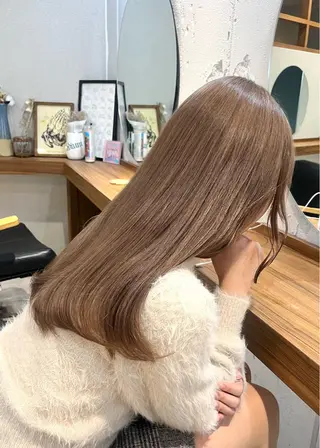 ロング カラー EIGHT/ satone🩵のヘアスタイル
