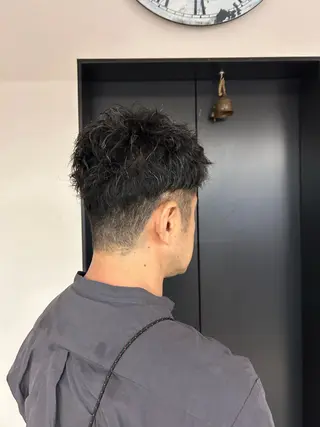 メンズ 切りっぱなしボブ 大阪梅田/きょうかのヘアスタイル