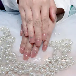 ネイル CC  NaNa ワンホンネイル🌙Nのネイルデザイン