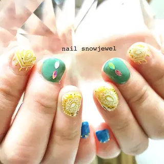 ネイル nail snowjewelのネイルデザイン