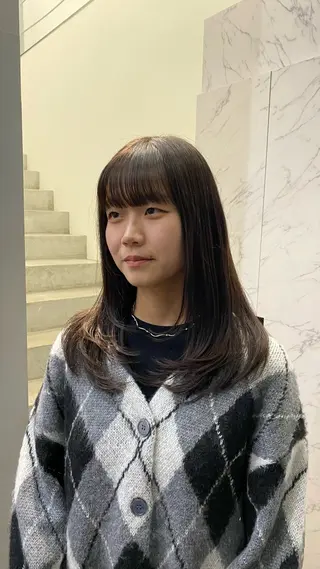 ロング マツザキ マナトのヘアスタイル