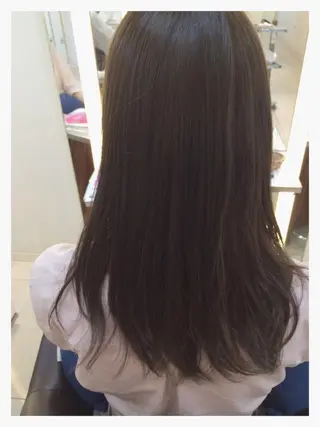 ミディアム セミロング ロング カラー 似合わせ/代表 髪質改善/山田将大のヘアスタイル