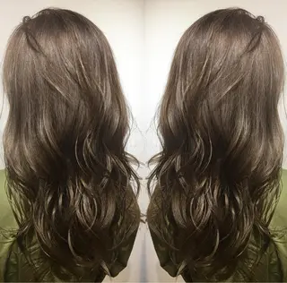 ロング カラー box mico. mutsumiのヘアスタイル