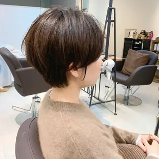 ショート カラー 前田 健太のヘアスタイル