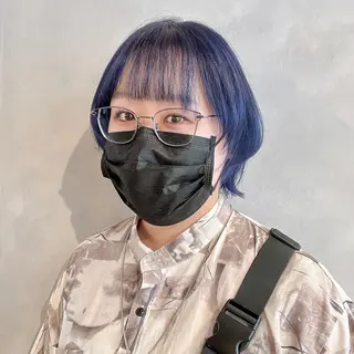 ショート カラー 🤍髪質改善➕透明感 カラー🤍川上葵のヘアスタイル