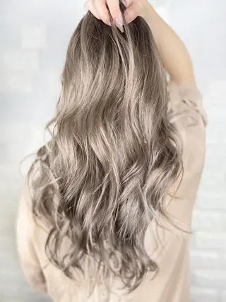 ロング カラー ヘアアレンジ Shelltie Fiel (シェルティフィエル)所属・次世代シールエクステ 錦糸町 小泉 朋之のヘアスタイル