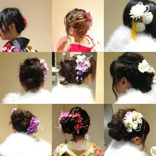 ヘアアレンジ キノシタ ナオユキのヘアスタイル