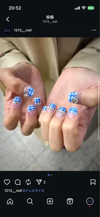 ネイル nishi ✴︎✴︎✴︎のネイルデザイン