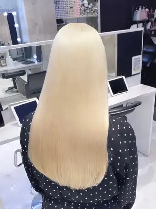 ロング カラー パーマ ヘアアレンジ メンズ キッズ ネイル マツエク・マツパ アイブロウ ハイトーンNo.1 👩🏼NaGiSaのヘアスタイル