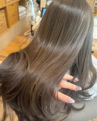 セミロング カラー 名古屋美容師/ さちのヘアスタイル