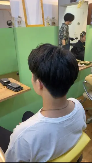 ヘアアレンジ メンズ メンズ特化 エシカル　松原大将のヘアスタイル
