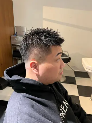 メンズ メリケン 涼二郎のヘアスタイル