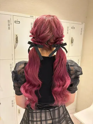 ロング カラー tyto eyelash所属・🎀eye/ shitsuki🎀のマツエク・マツパデザイン