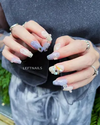 ネイル LEFTNAILS フィルインニュアンスのネイルデザイン