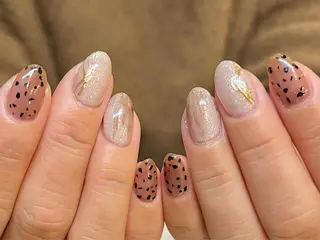 ショート カラー ネイル ネイルサロン リリーブランシュ所属・森 瑞紀のネイルデザイン